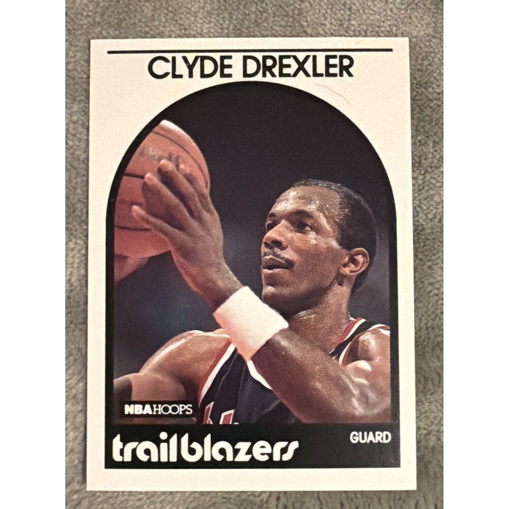 1989-90 NBA Hoops - Clyde Drexler #190